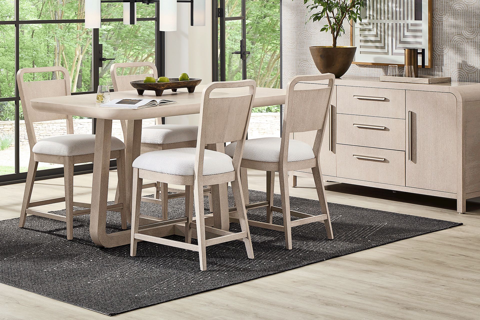 Canyon Light Gray Counter Height Dining Table - Image 2
