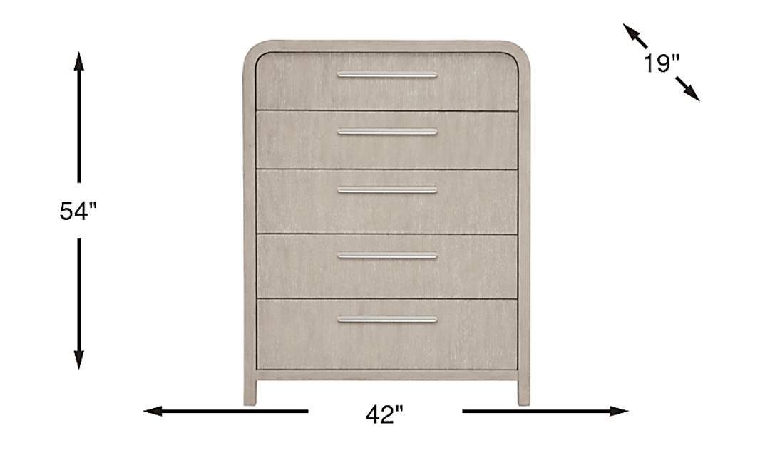 Canyon Light Gray Chest