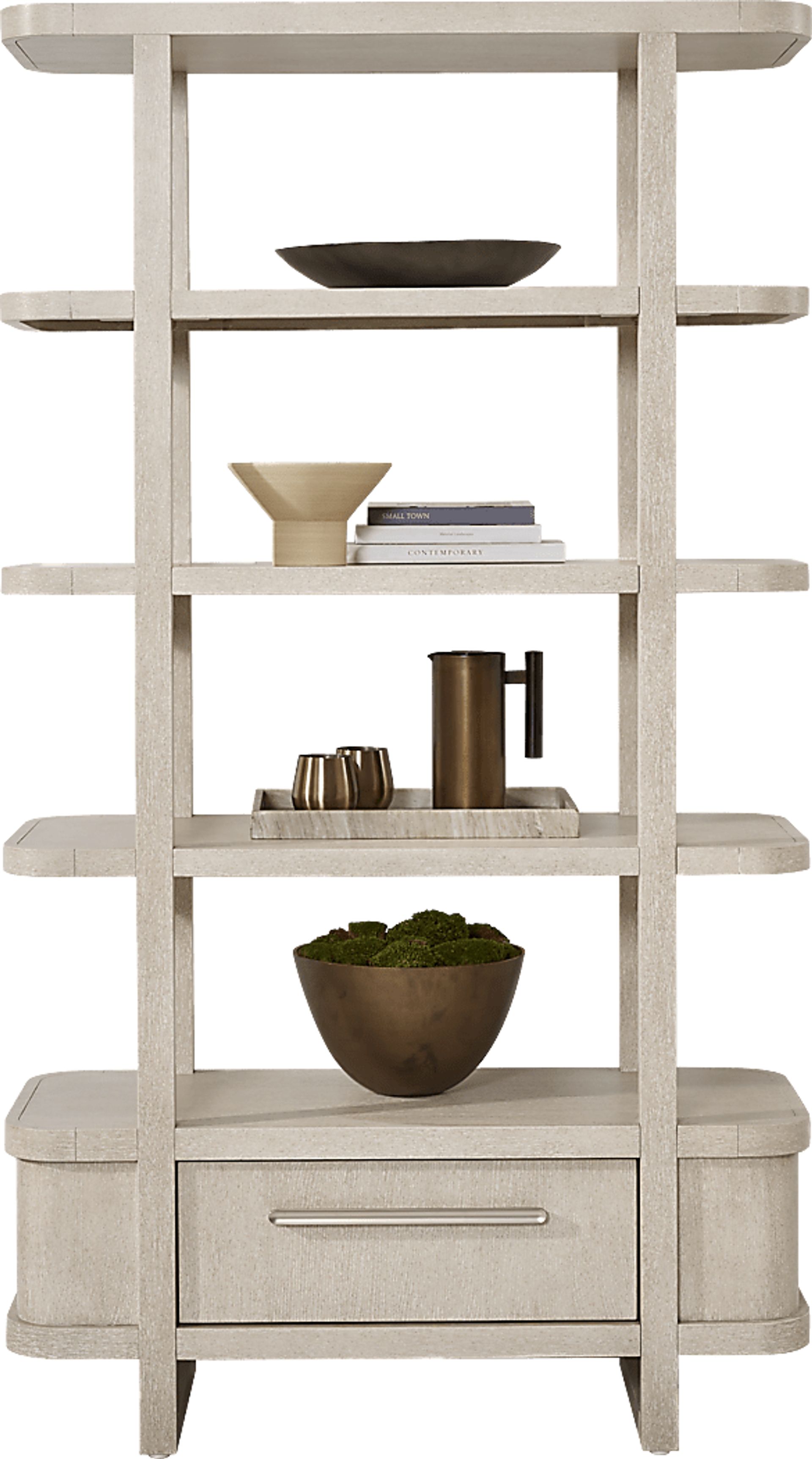 Canyon Light Gray China Display - Image 2