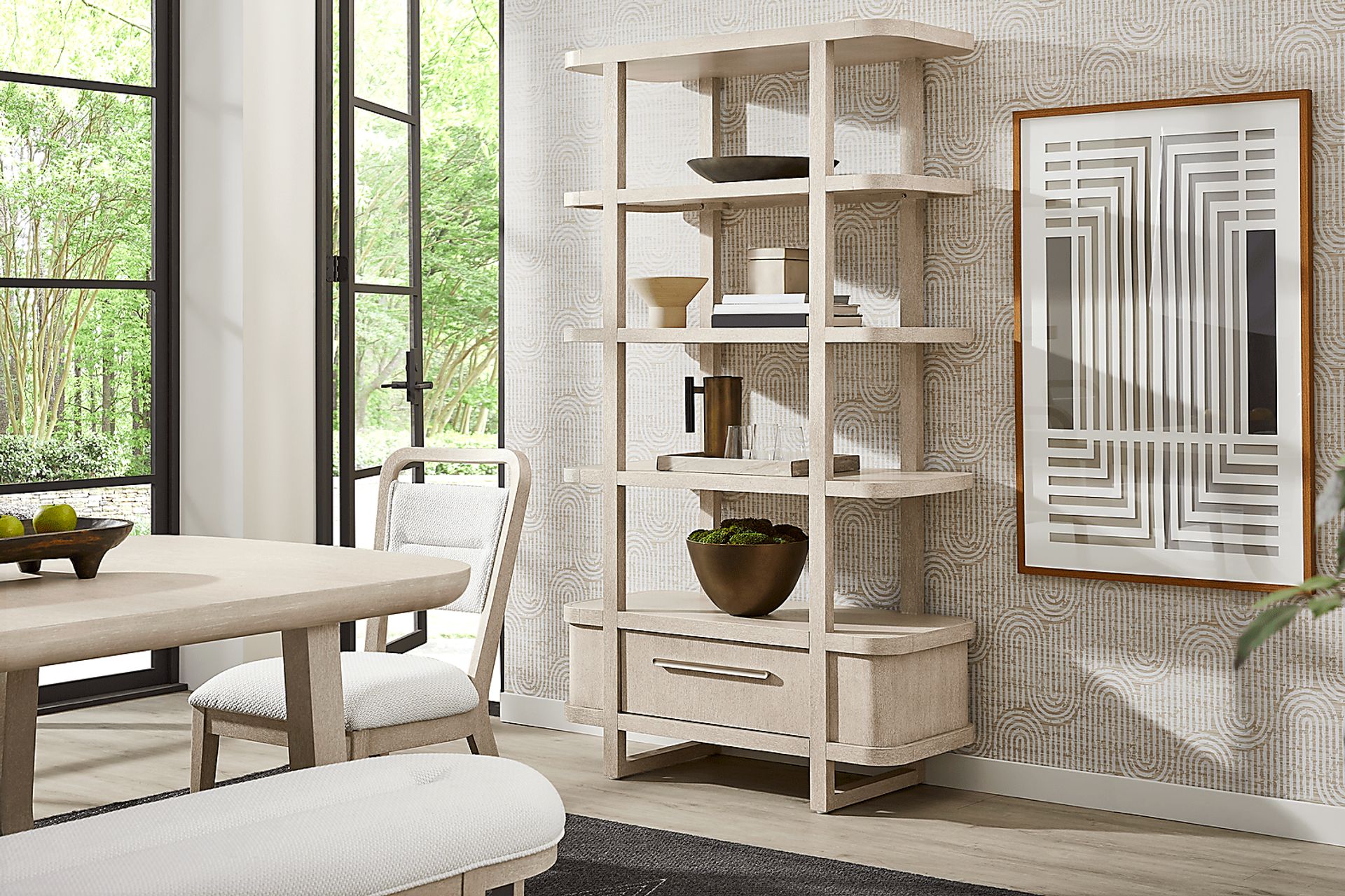 Canyon Light Gray China Display - Image 3