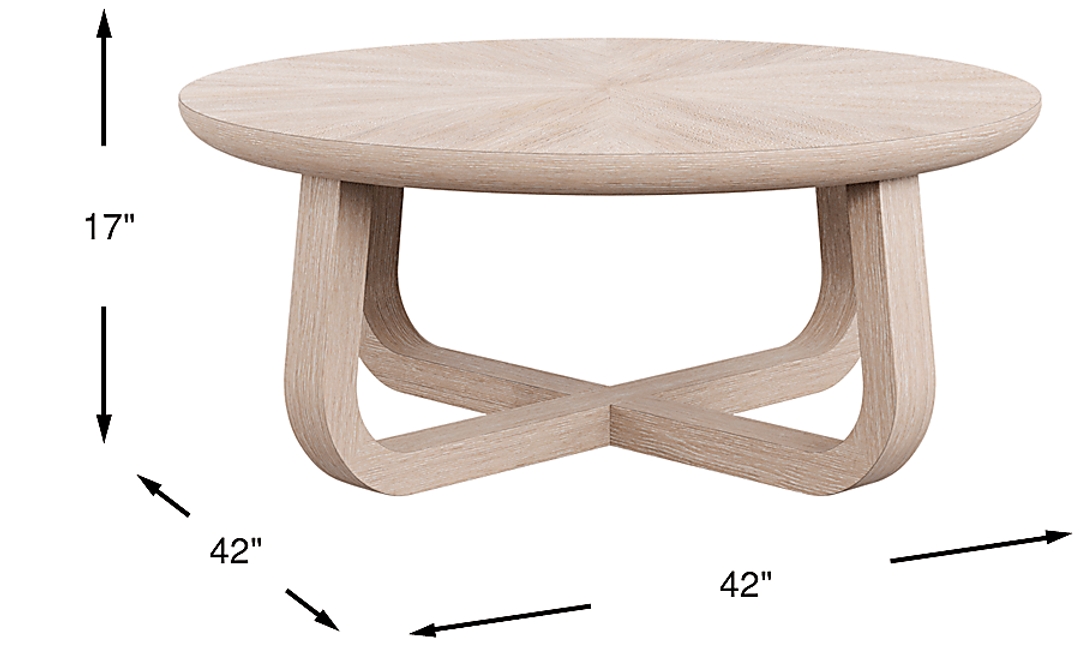 Canyon Light Gray Cocktail Table