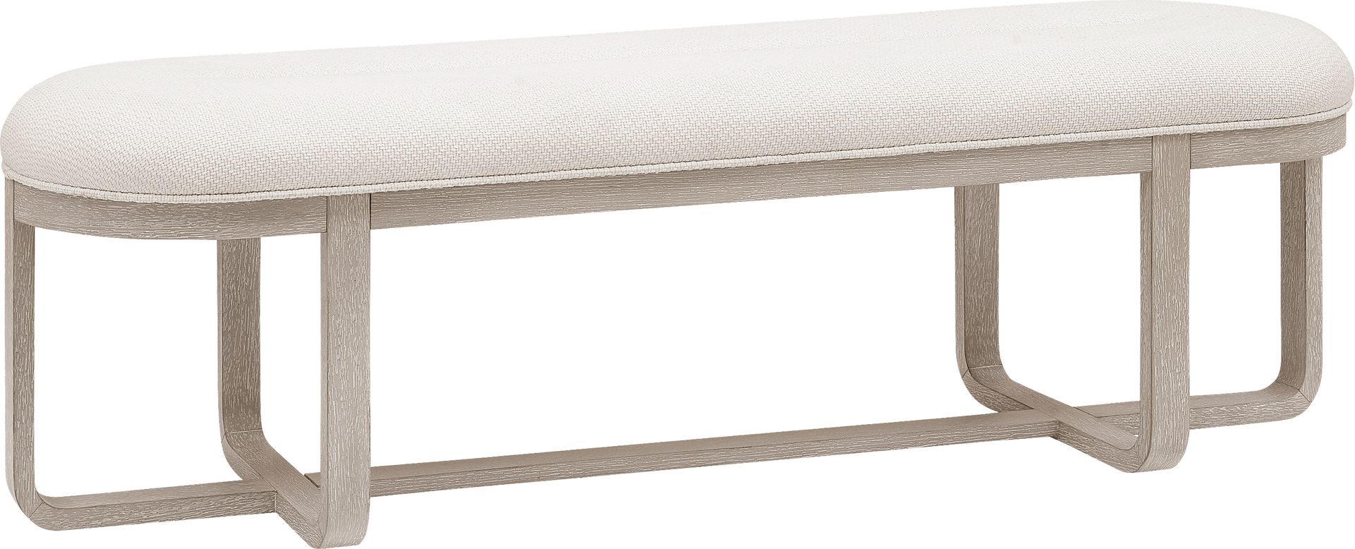 Canyon Light Gray Dining Bench - Image 1
