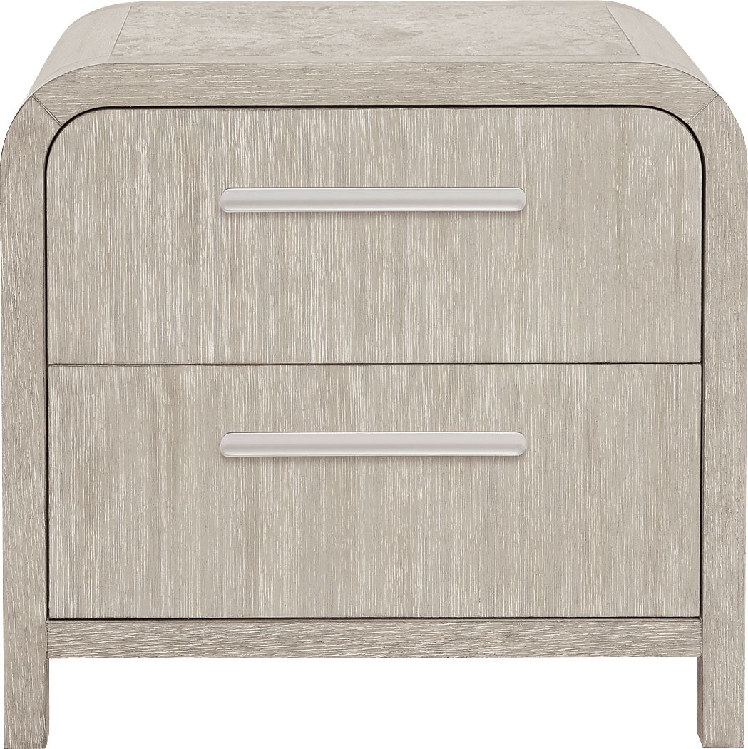 Canyon Light Gray Nightstand