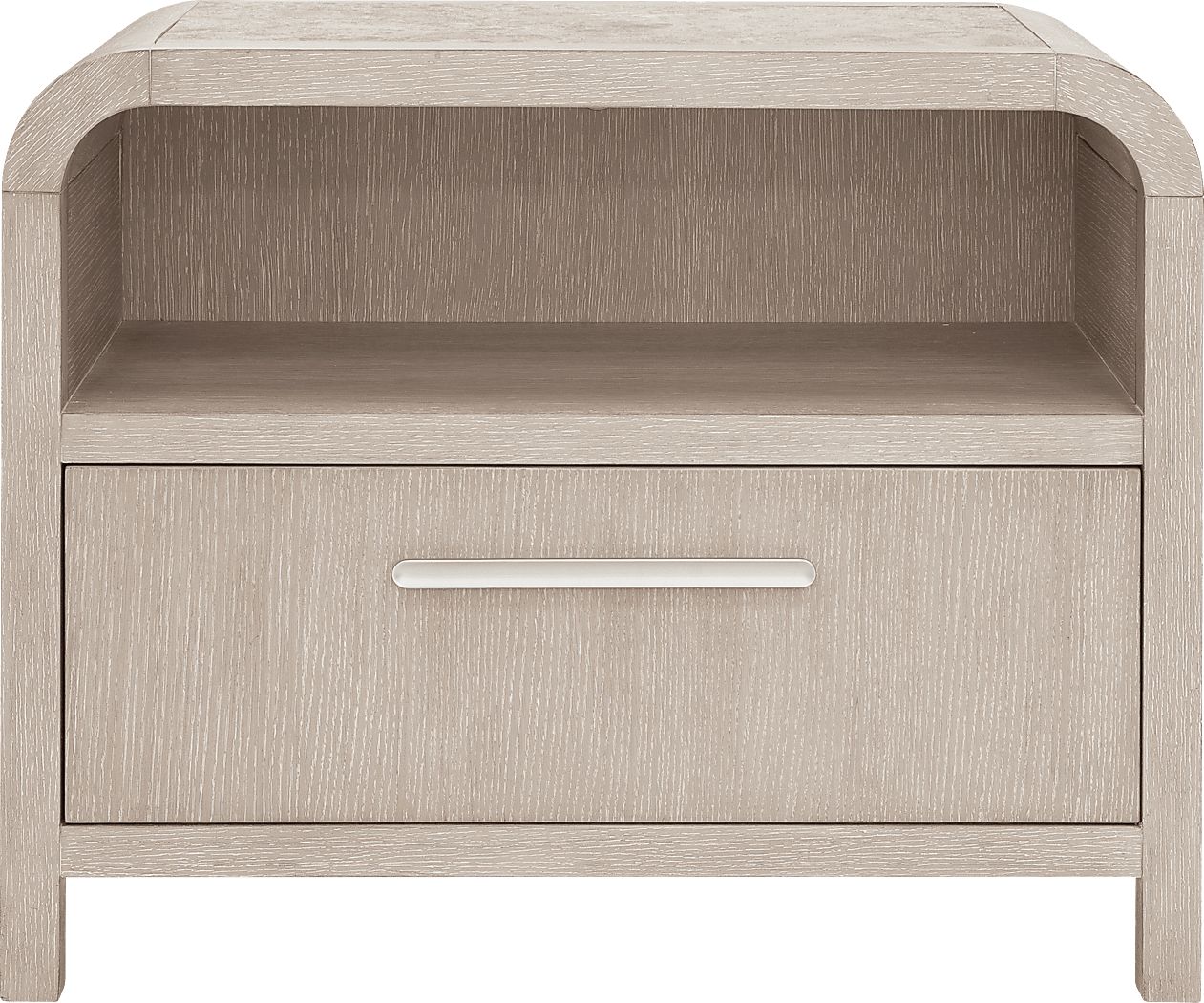 Drew & Jonathan Canyon Light Gray Nightstand | Stylish & Modern