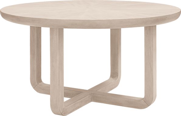 Canyon Light Gray Round Dining Table