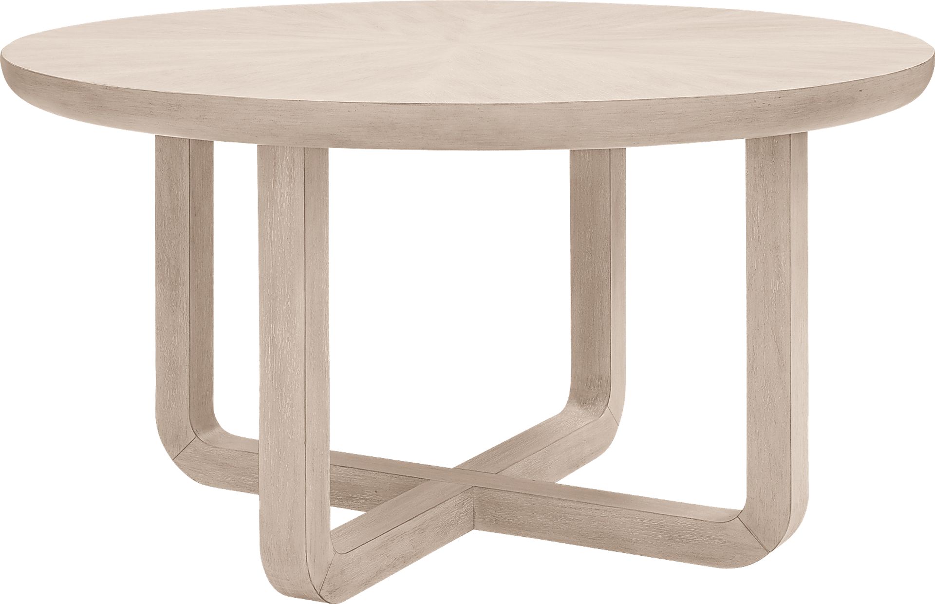 Canyon Light Gray 5 Pc Round Dining Room with Panel Back Chairs - Image 2