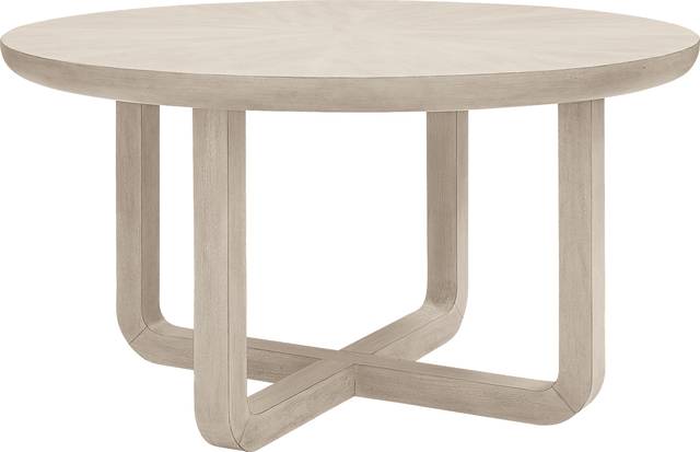 Canyon Light Gray Round Dining Table - Thumbnail - Image 1