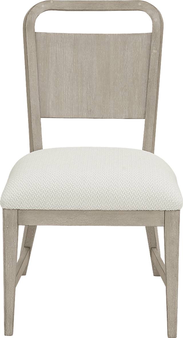 Canyon Light Gray 5 Pc Dining Room with Panel Back Chairs - Thumbnail - Image 4