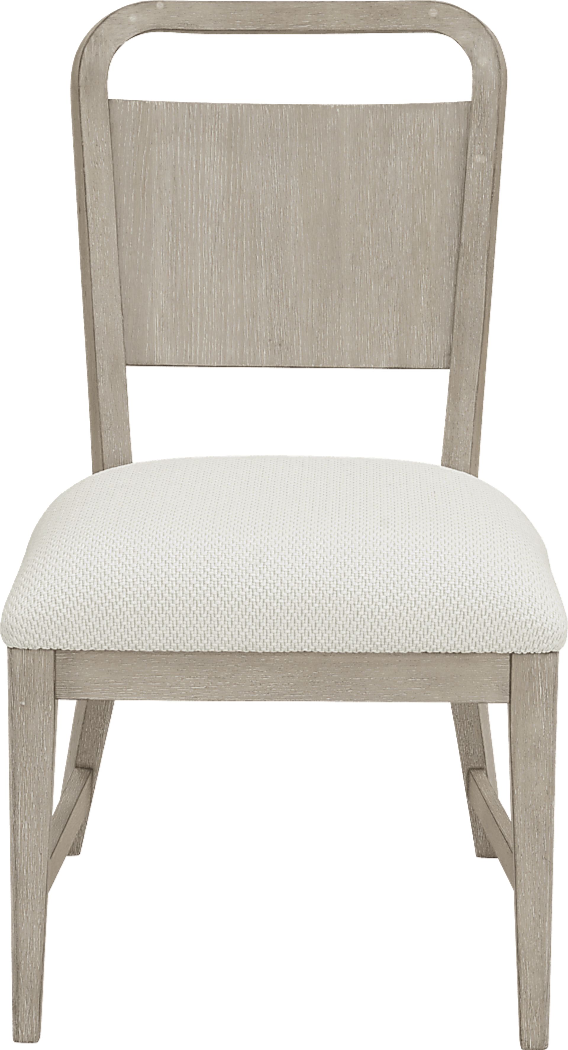 Canyon Light Gray 5 Pc Dining Room with Panel Back Chairs - Image 4
