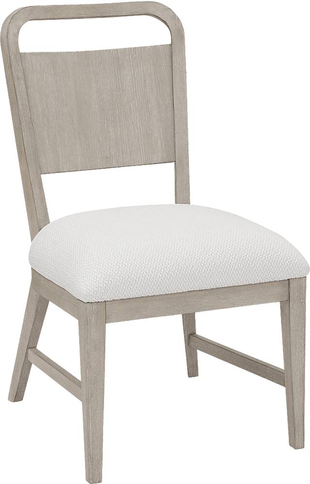 Canyon Light Gray 5 Pc Dining Room with Panel Back Chairs - Thumbnail - Image 3