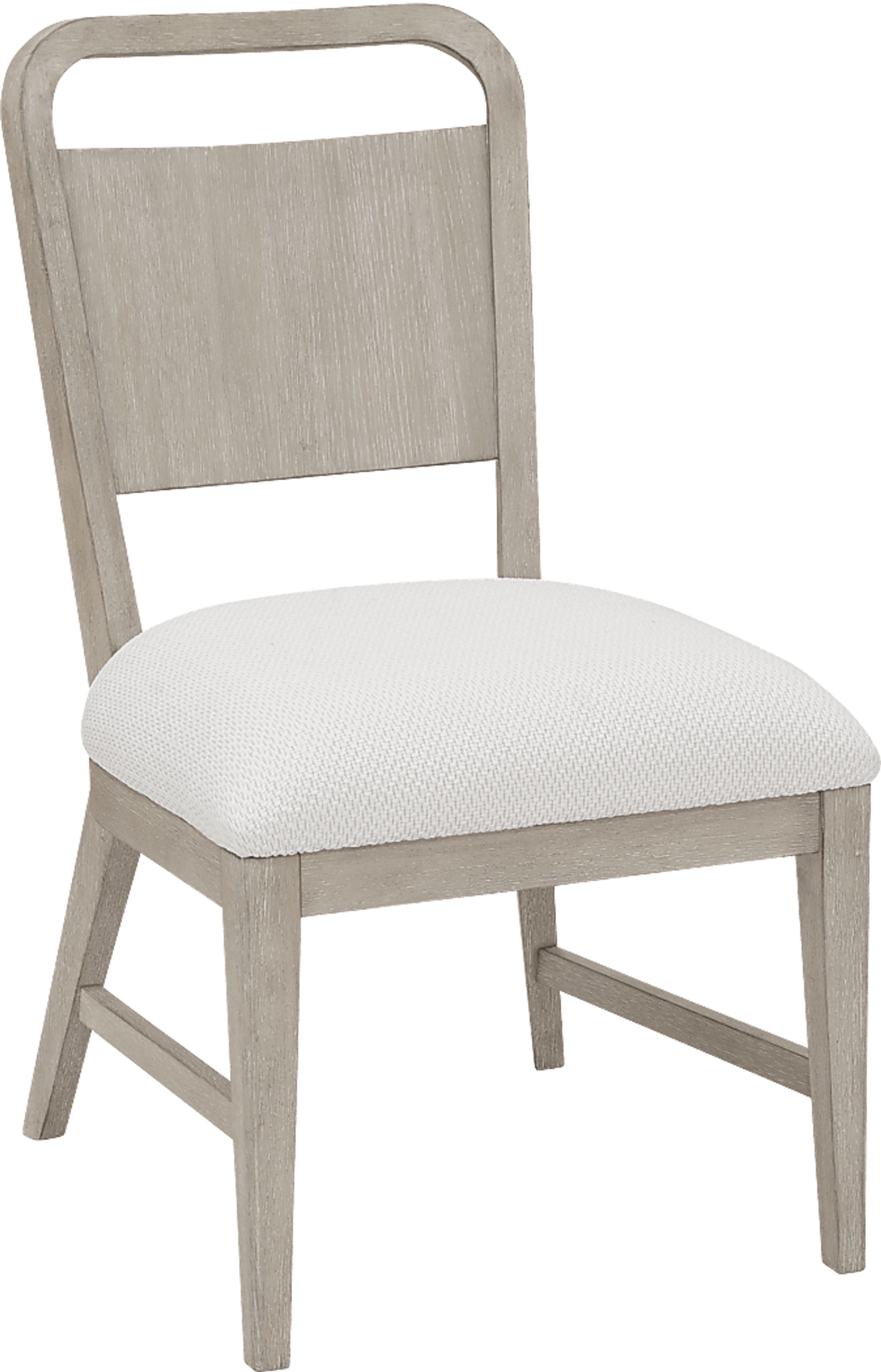 Canyon Light Gray 5 Pc Dining Room with Panel Back Chairs - Image 3