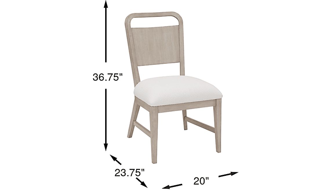 Canyon Light Gray Side Chair
