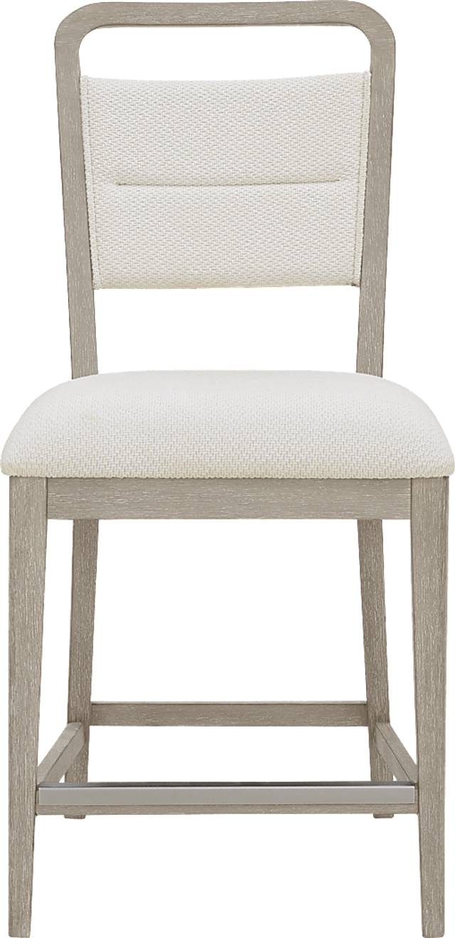 Canyon Light Gray Upholstered Counter Stool - Thumbnail - Image 3