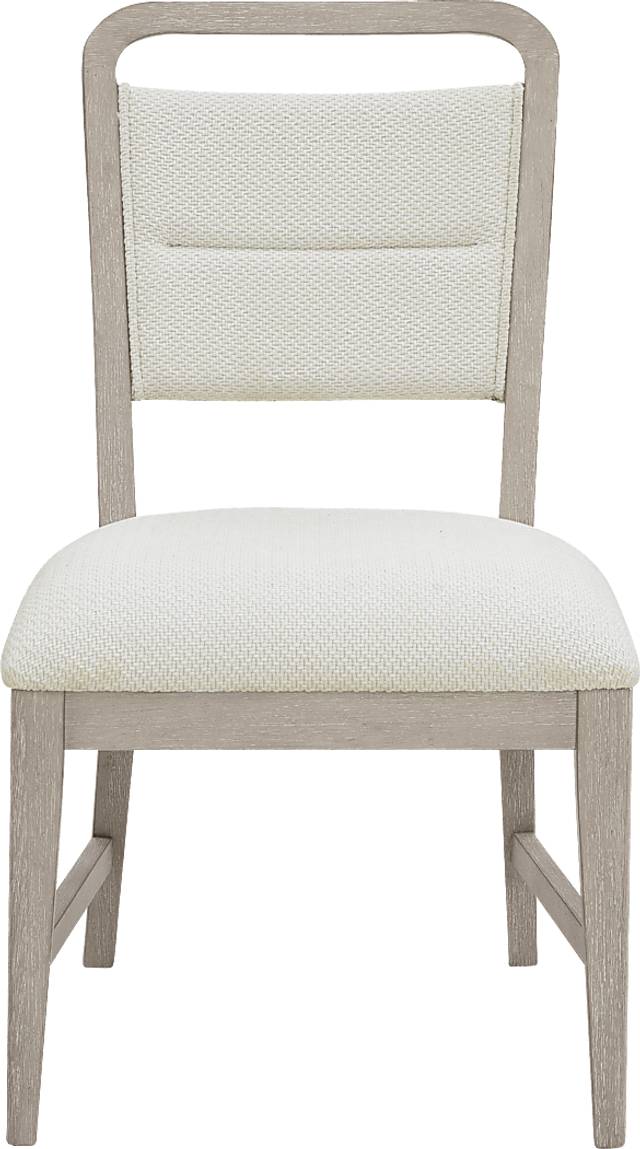 Canyon Light Gray 5 Pc Dining Room with Upholstered Chairs - Thumbnail - Image 4
