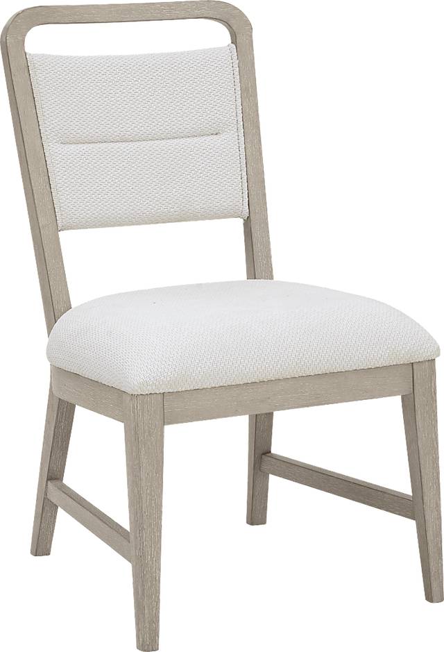 Canyon Light Gray 5 Pc Dining Room with Upholstered Chairs - Thumbnail - Image 3