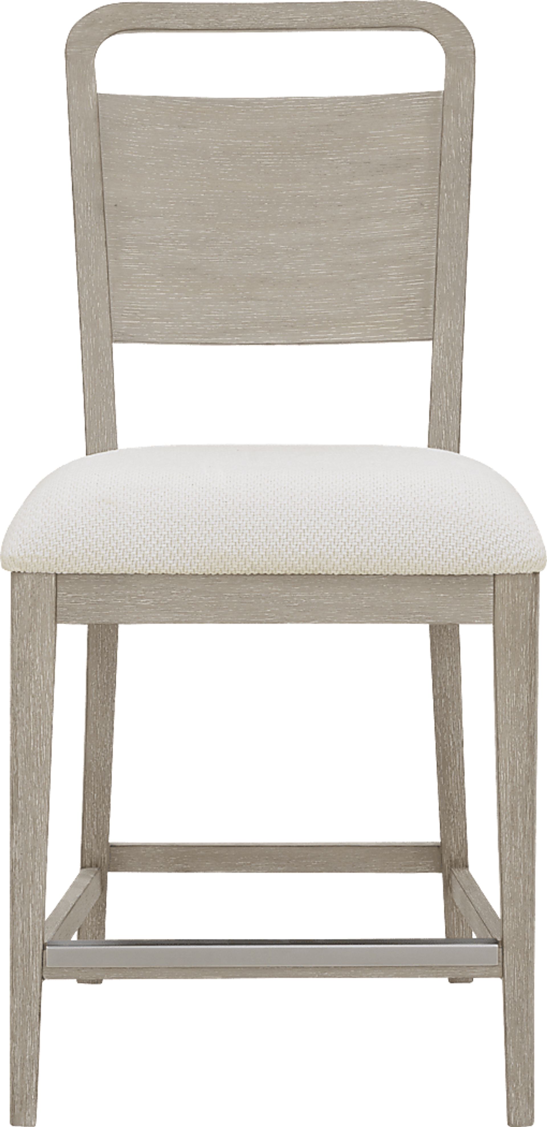 Canyon Light Gray 5 Pc Counter Height Dining Room with Panel Back Chairs - Image 5