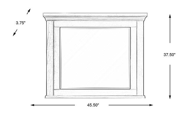Dimension Image. Please refer to the Dimension Tab on this page for dimension details.