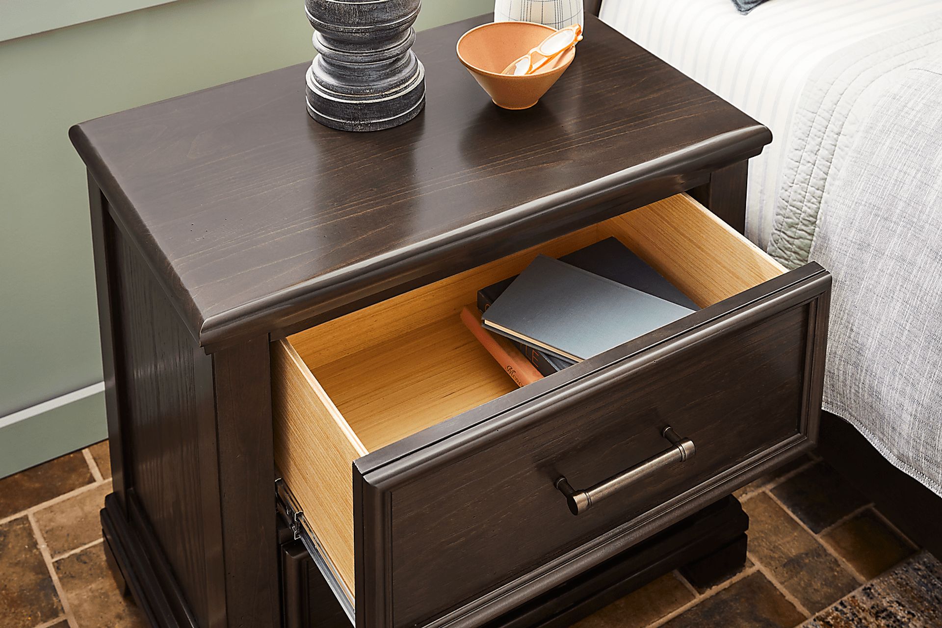 Canyon River Java Nightstand - Image 3
