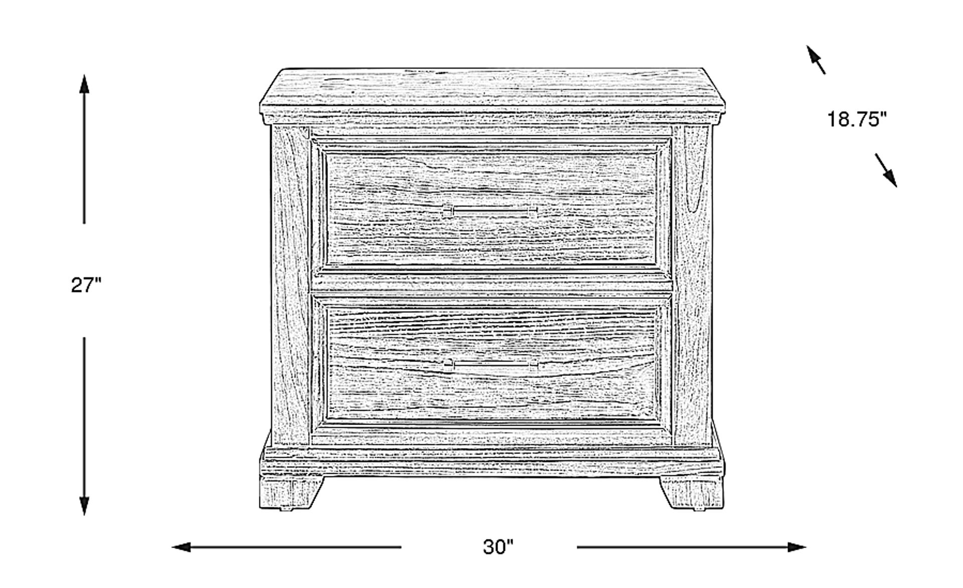 Dimension Image. Please refer to the Dimension Tab on this page for dimension details.