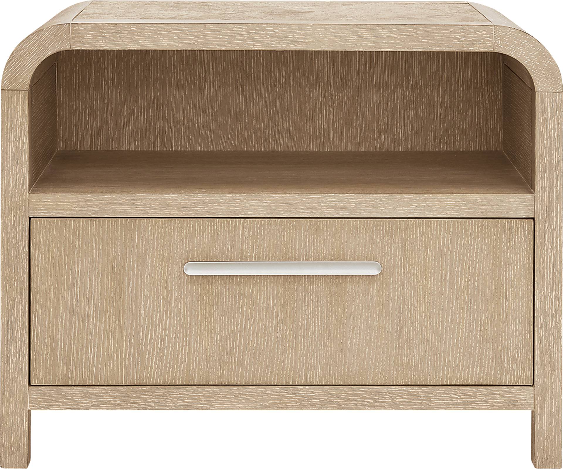 sandstone open nightstand
