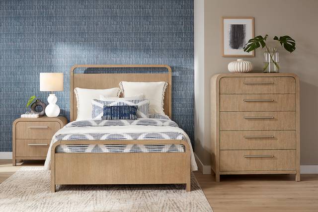 Canyon Sandstone 5 Pc King Panel Bedroom - Thumbnail - Image 1
