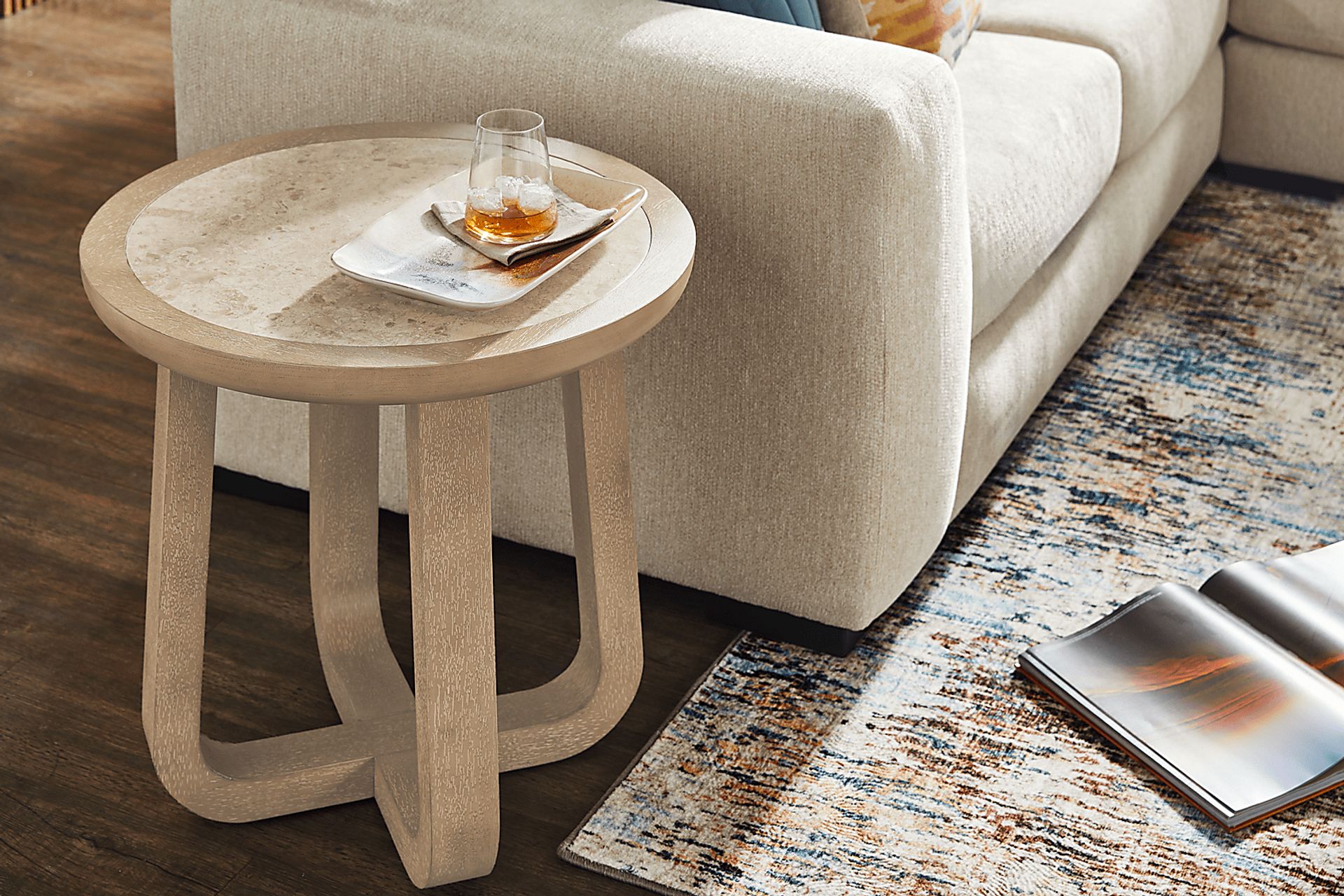 Canyon Sandstone 3 Pc Table Set - Image 5