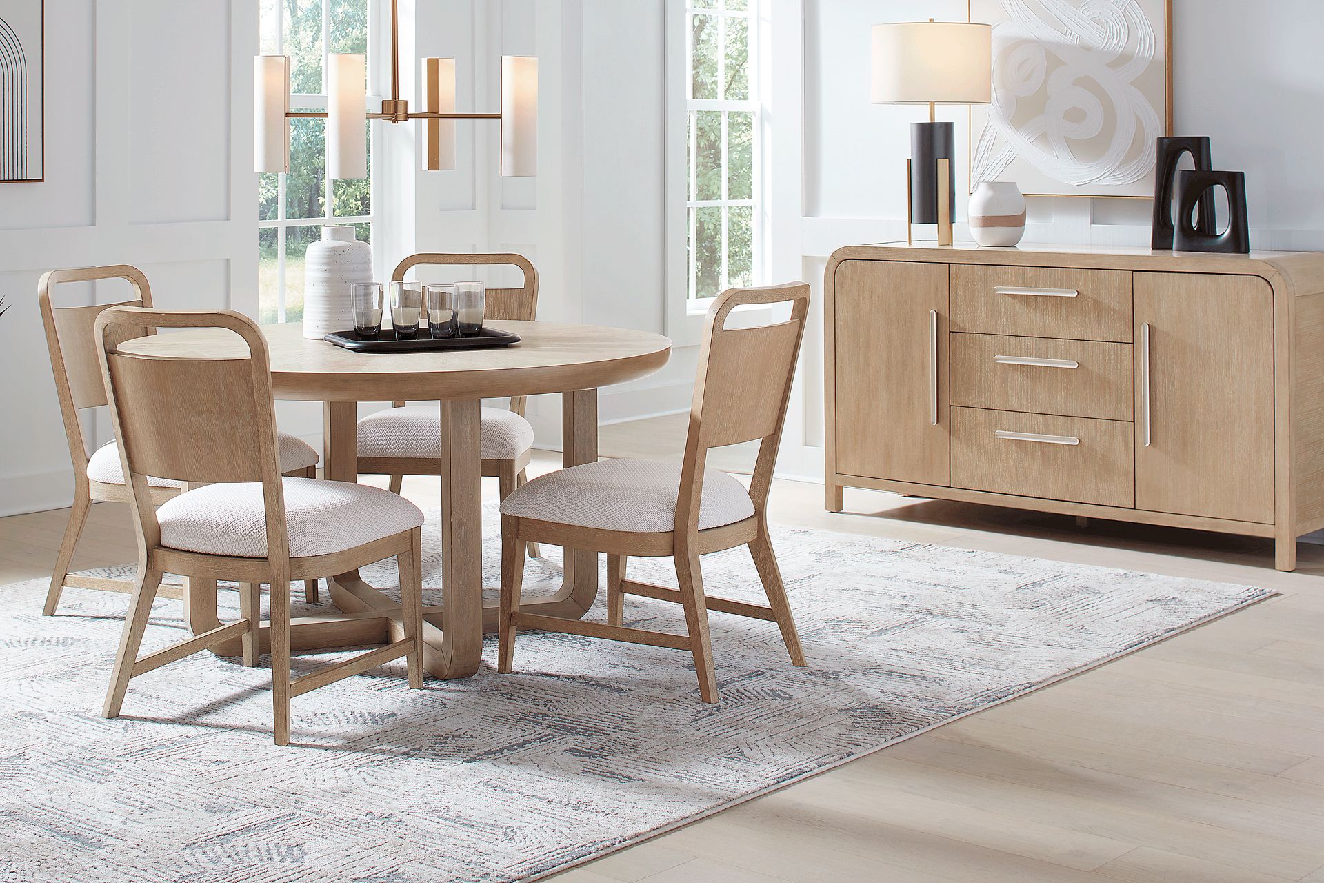 Canyon Sandstone Round Dining Table - Image 2