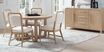 Canyon Sand 5 Pc Round Dining Room with Upholstered Chairs