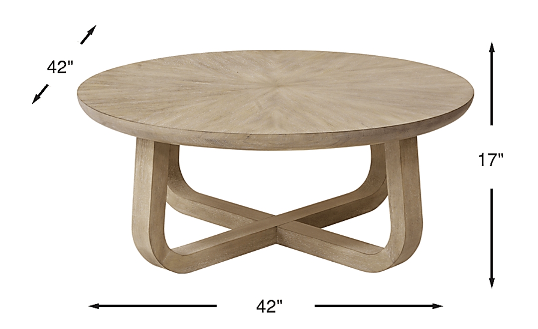 Canyon Sandstone Cocktail Table
