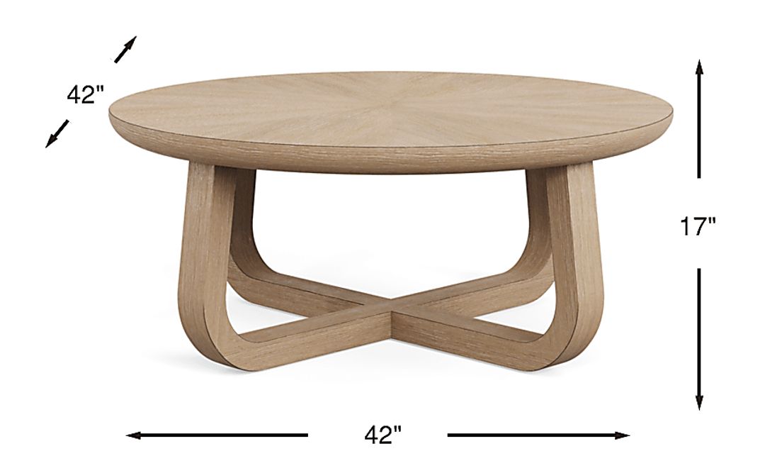 Canyon Sandstone Cocktail Table