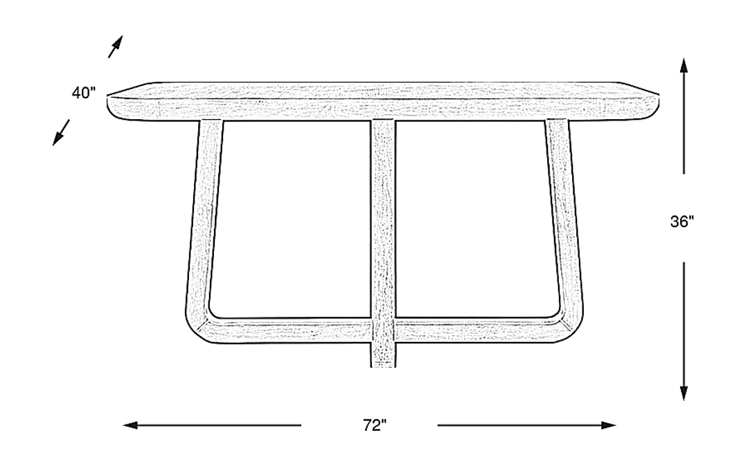 Canyon Sandstone Counter Height Dining Table