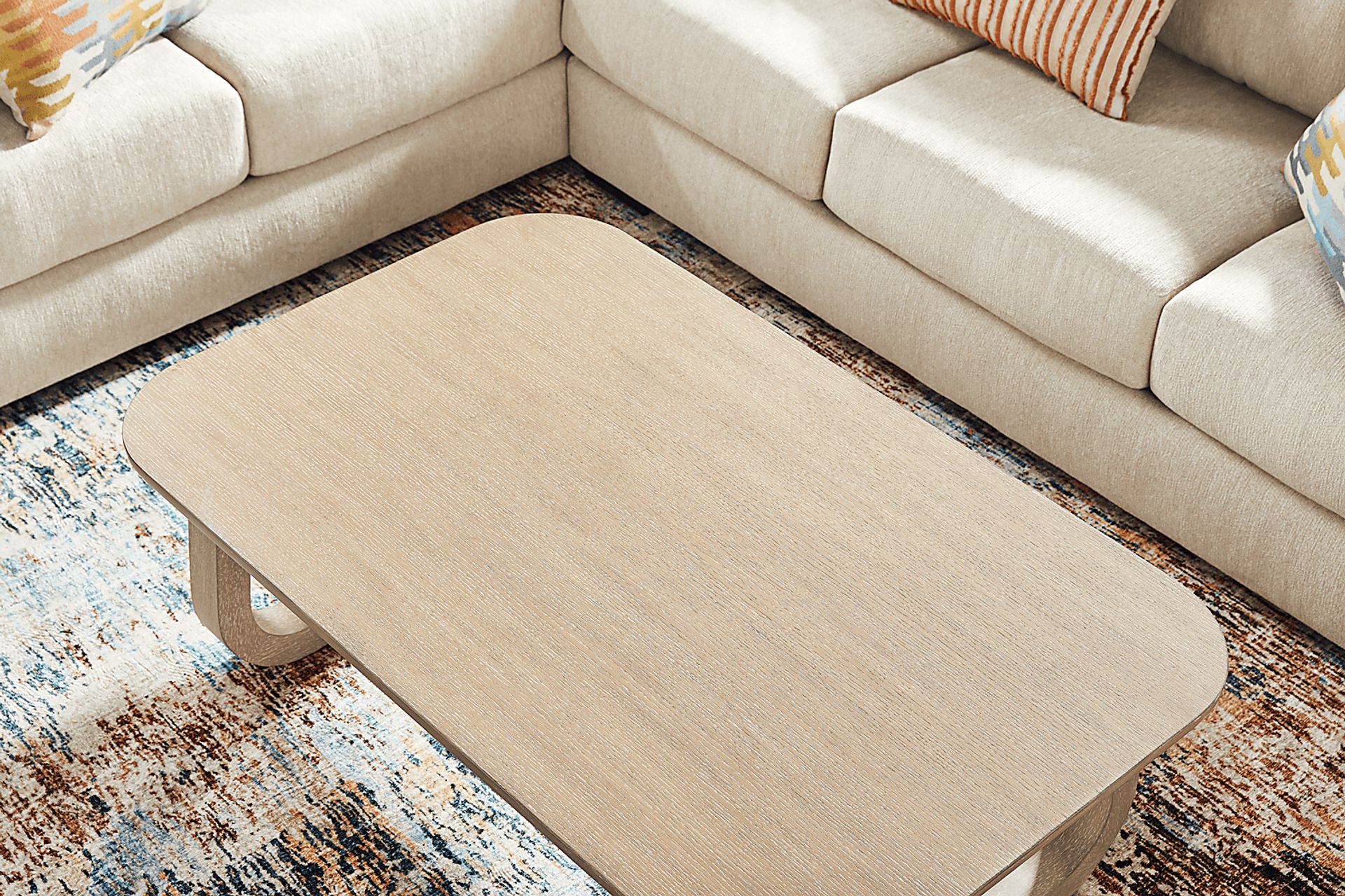 Canyon Sandstone Rectangular Cocktail Table - Image 4