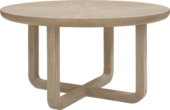 Canyon Sand Round Dining Table