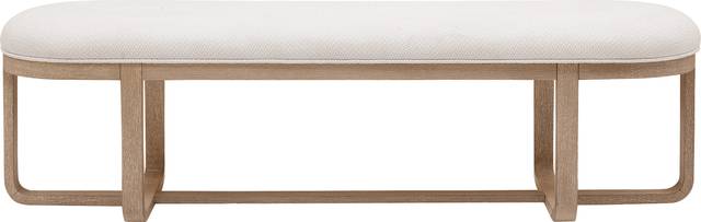 Canyon Sandstone 6 Pc Dining Room with Panel Back Chairs and Bench - Thumbnail - Image 4