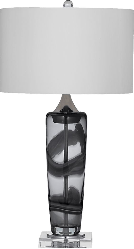 Canyon Way Gray Lamp