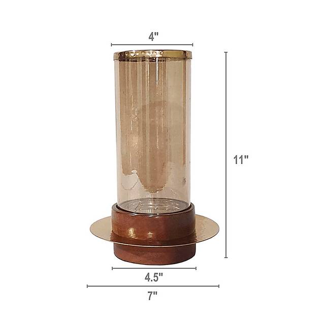 Capania II Gold Candle Holder - Thumbnail - Image 3