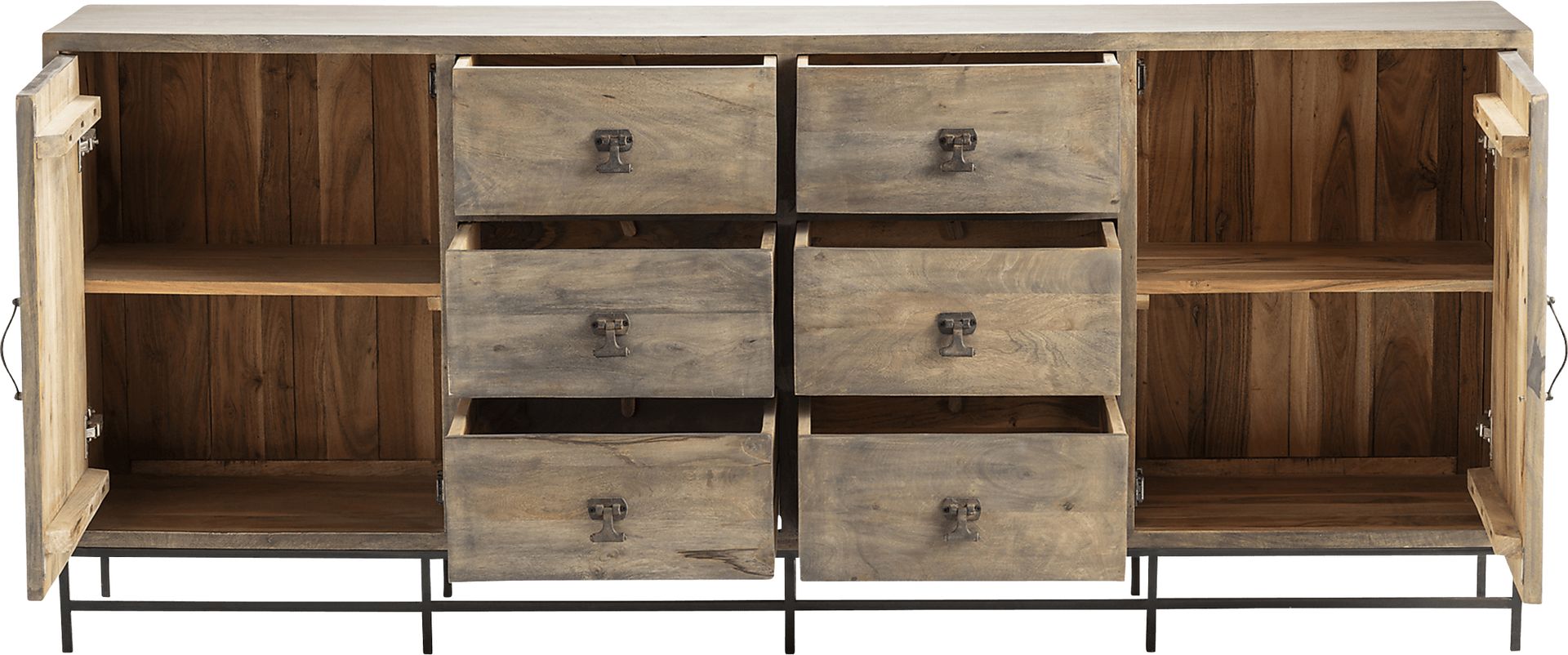 Caparzo Brown Sideboard - Image 4