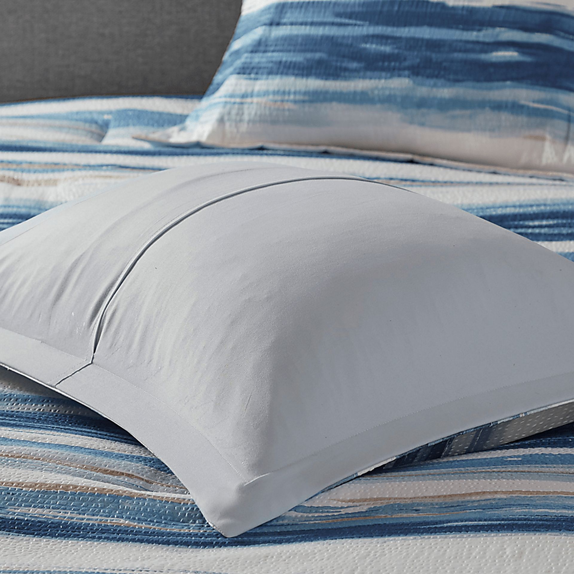 Capedeville Blue 8 Pc King/California King Comforter Set - Image 7