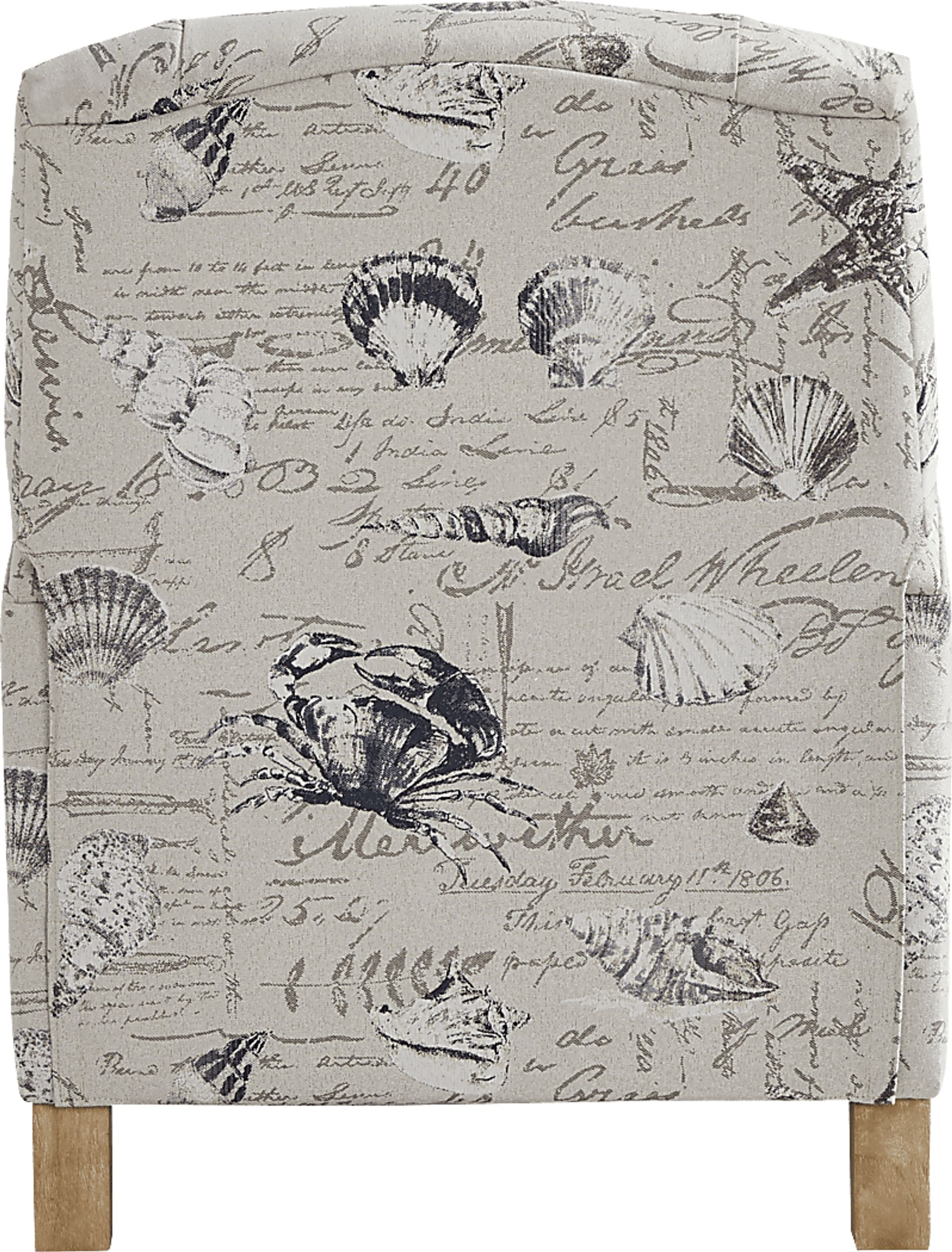 Cape Charles Beige Push Back Recliner - Image 4