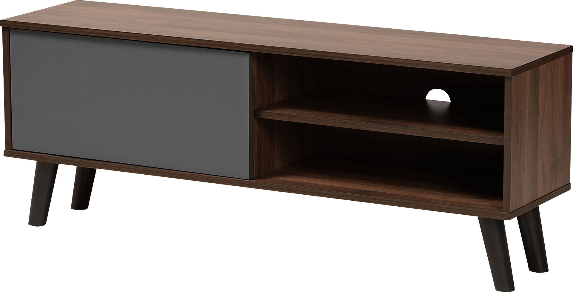 Capedeville Walnut 47 in. Console - Image 1