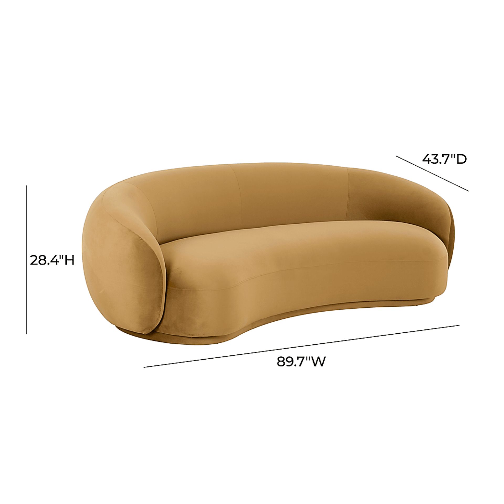 Caperiole Cognac Sofa - Image 5