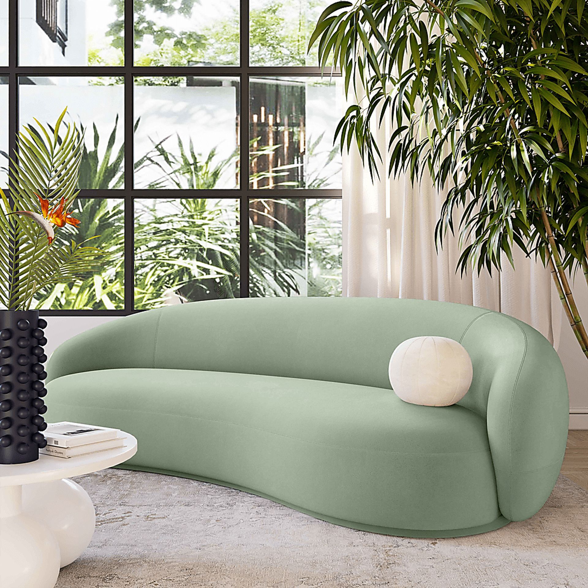 Caperiole Green Sofa - Image 2