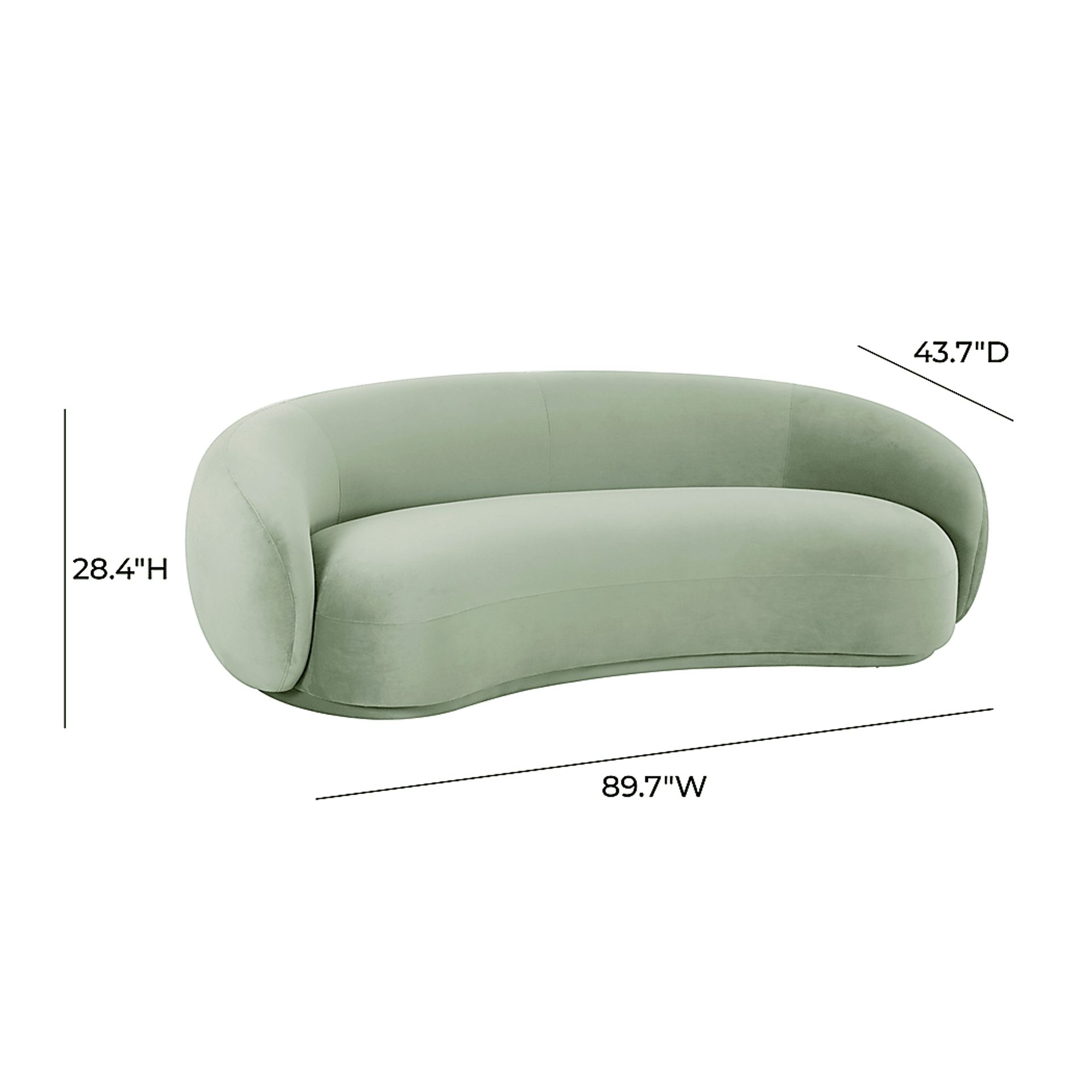 Caperiole Green Sofa - Image 6