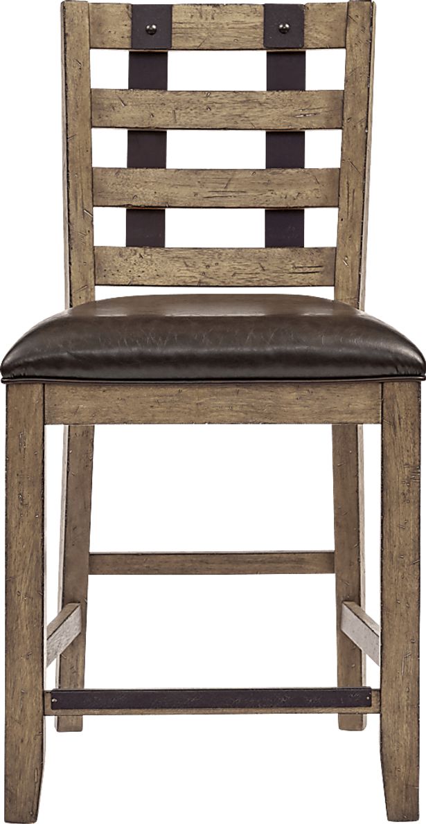 Caperton Brown Counter Height Stool