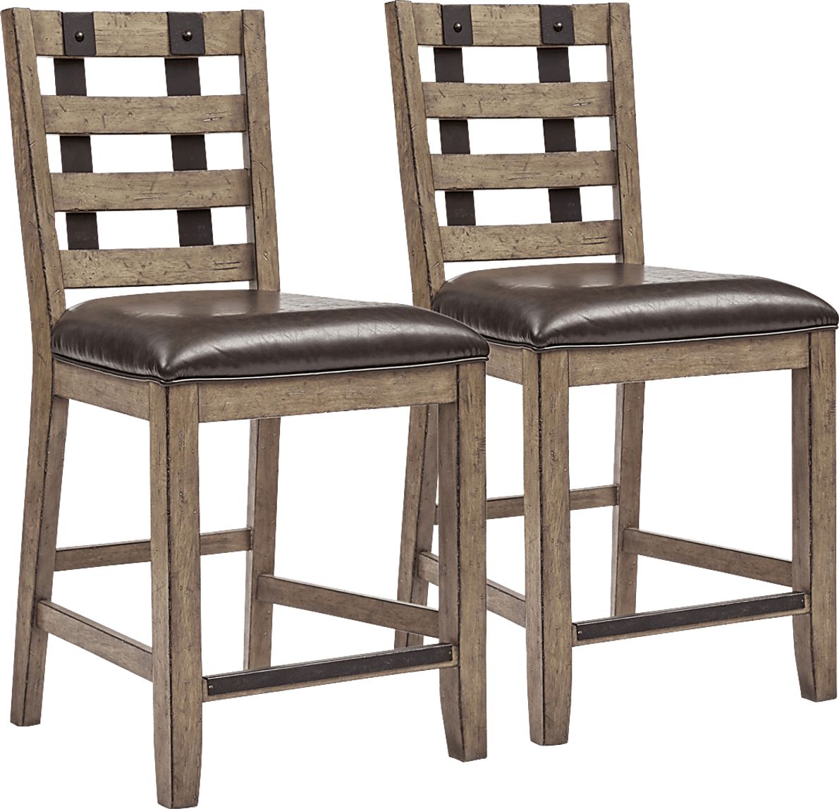 Caperton Brown Counter Height Stool