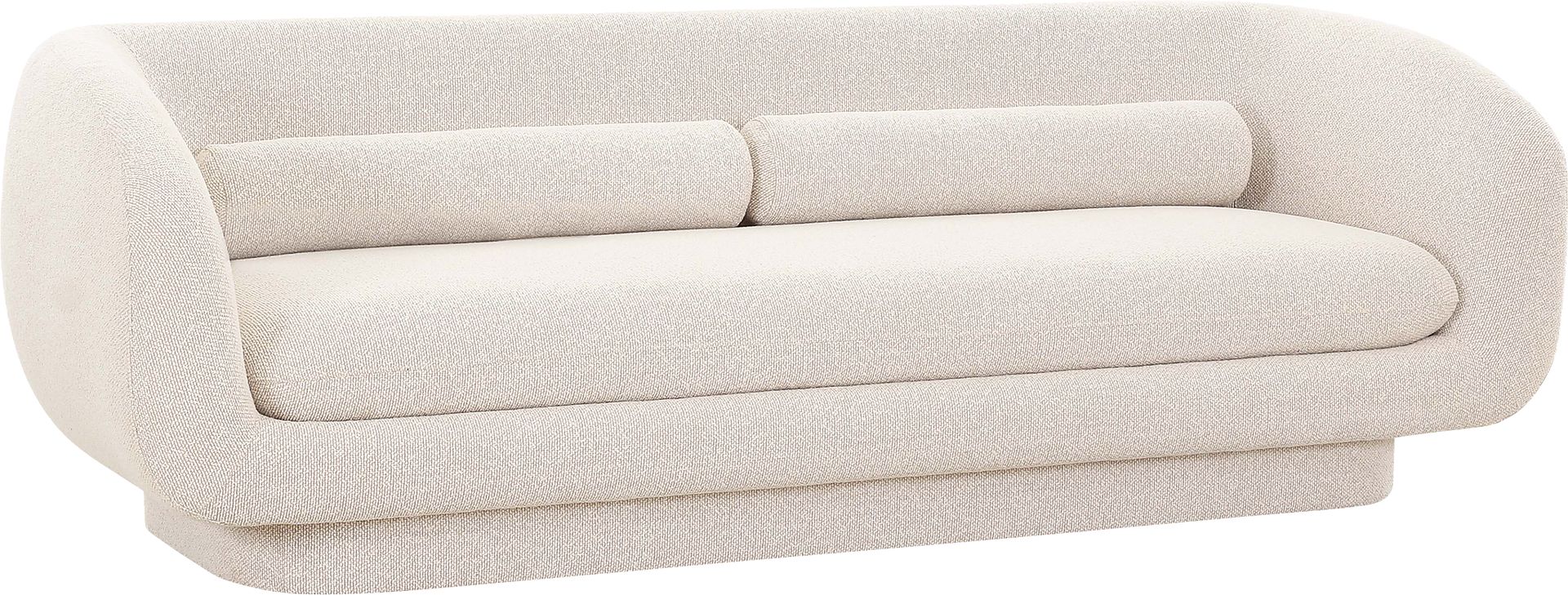 Capozzi Cream Sofa - Image 1