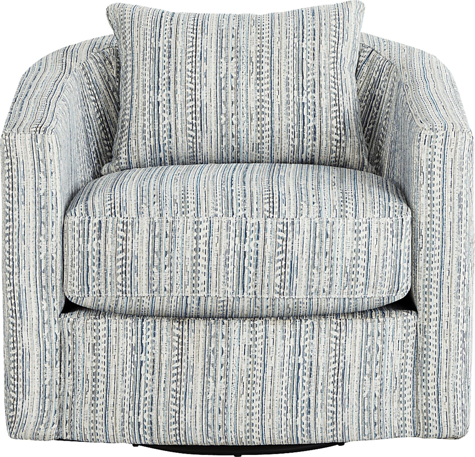 Caprice Beige Swivel Chair - Image 2