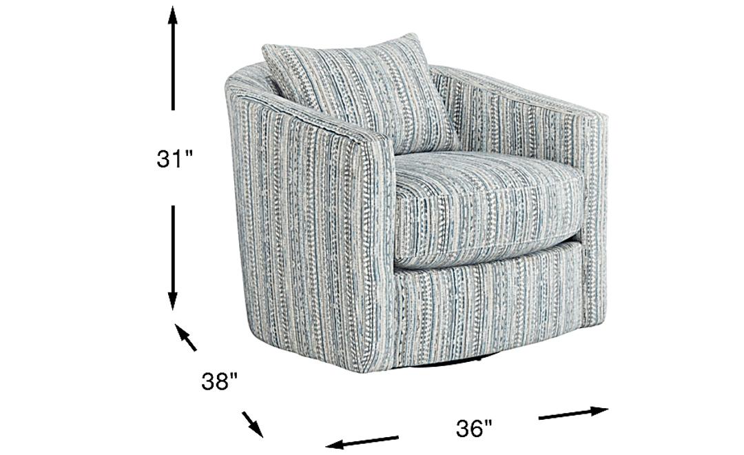 Caprice Swivel Chair