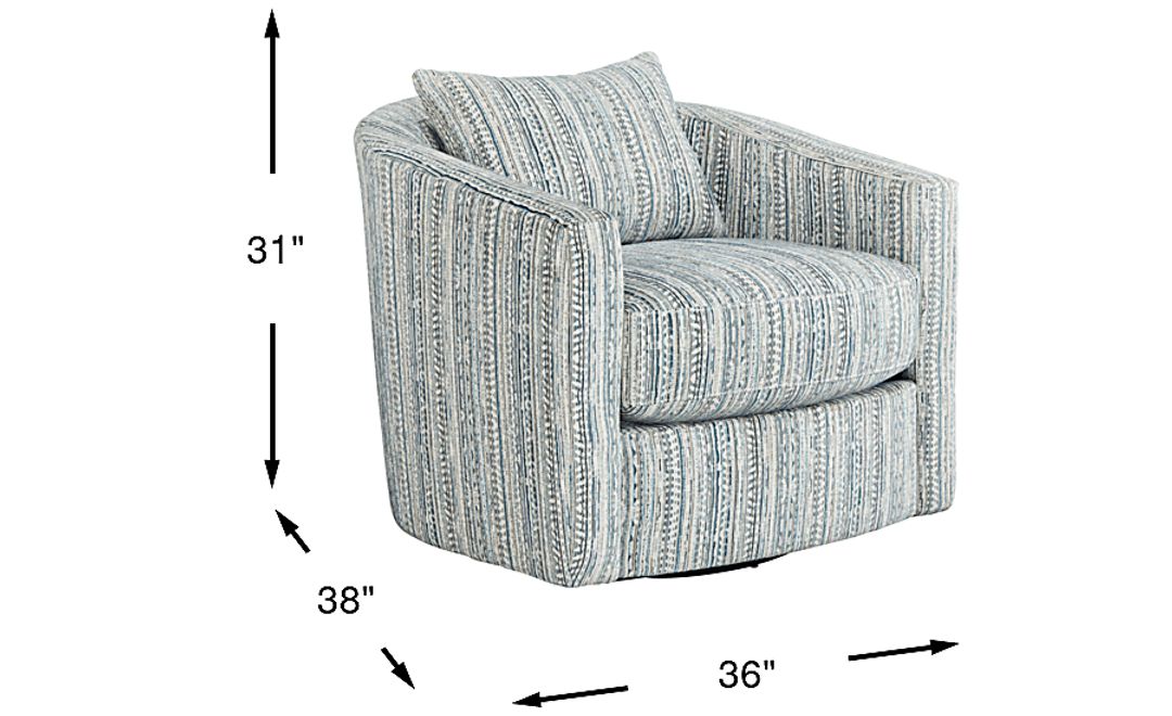 Caprice Swivel Chair
