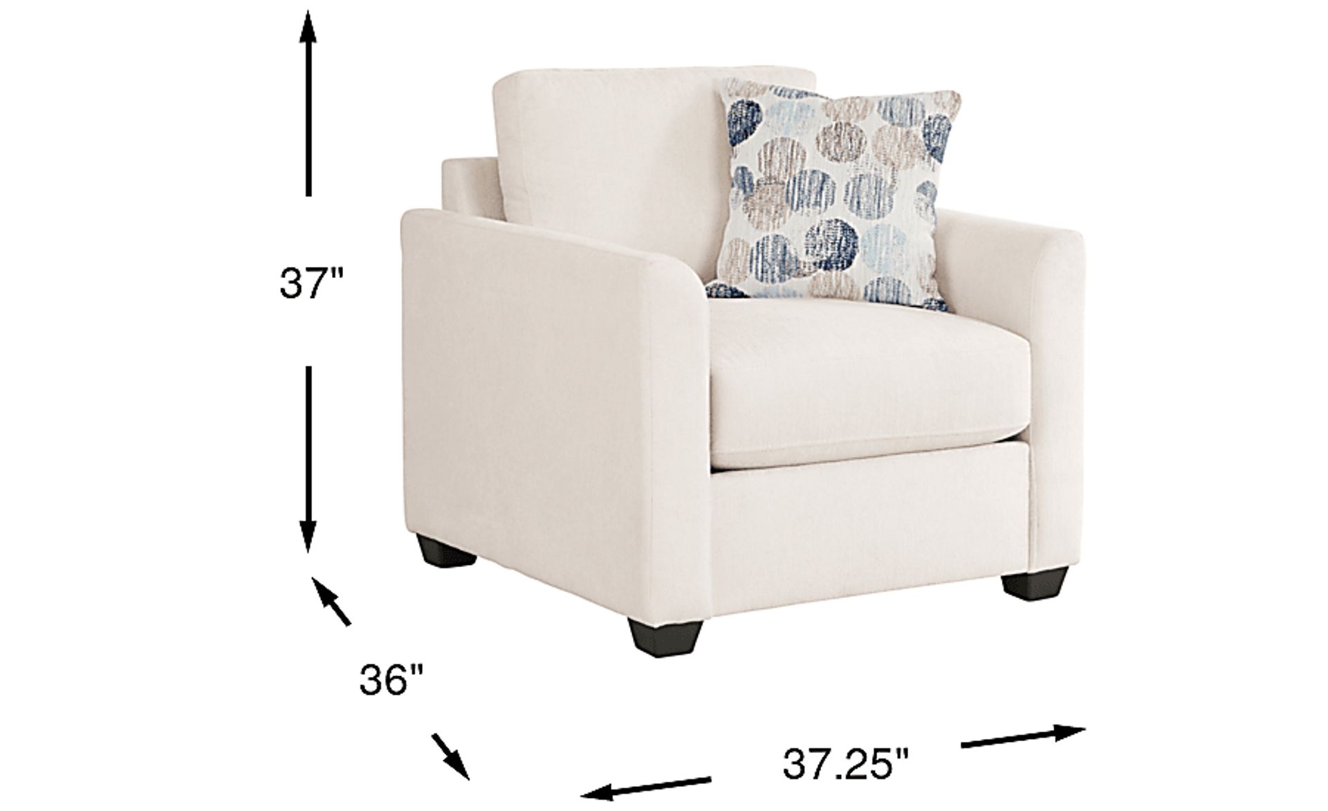 Dimension Image. Please refer to the Dimension Tab on this page for dimension details.